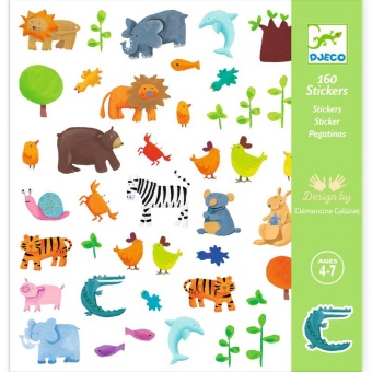 Stickers Animal, 160 st